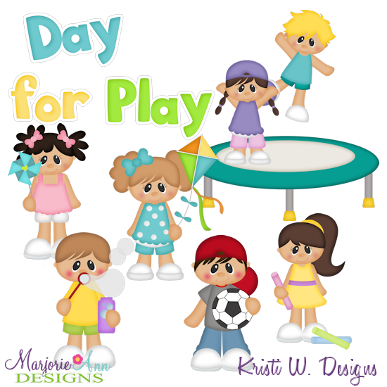 Day For Play SVG Cutting Files + Clipart - Click Image to Close